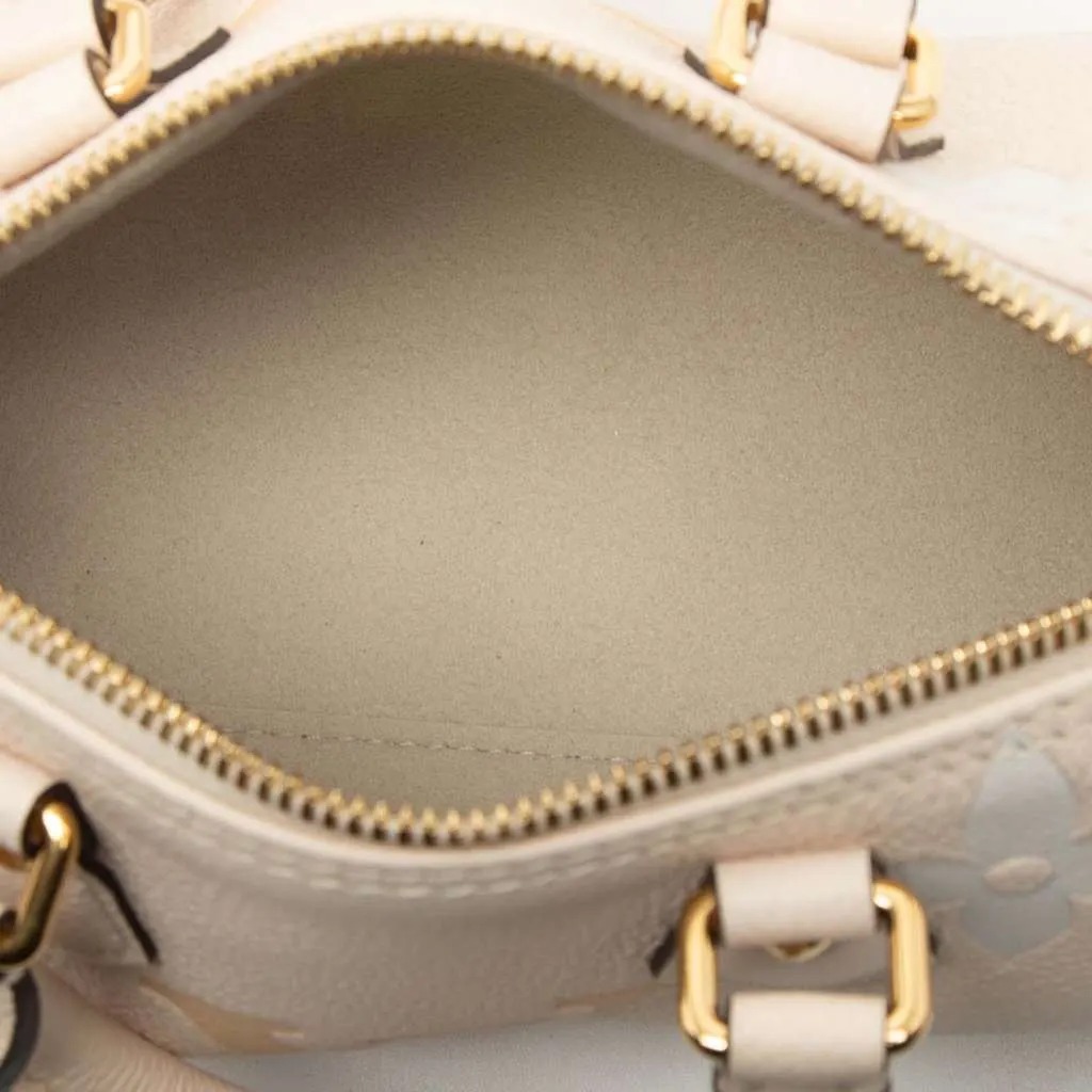 Louis Vuitton Monogram Empreinte Giant By The Pool Papillon BB Brown Leather Very good - Model View