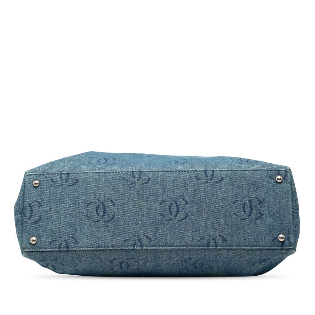 Chanel CC Denim Tote - 3