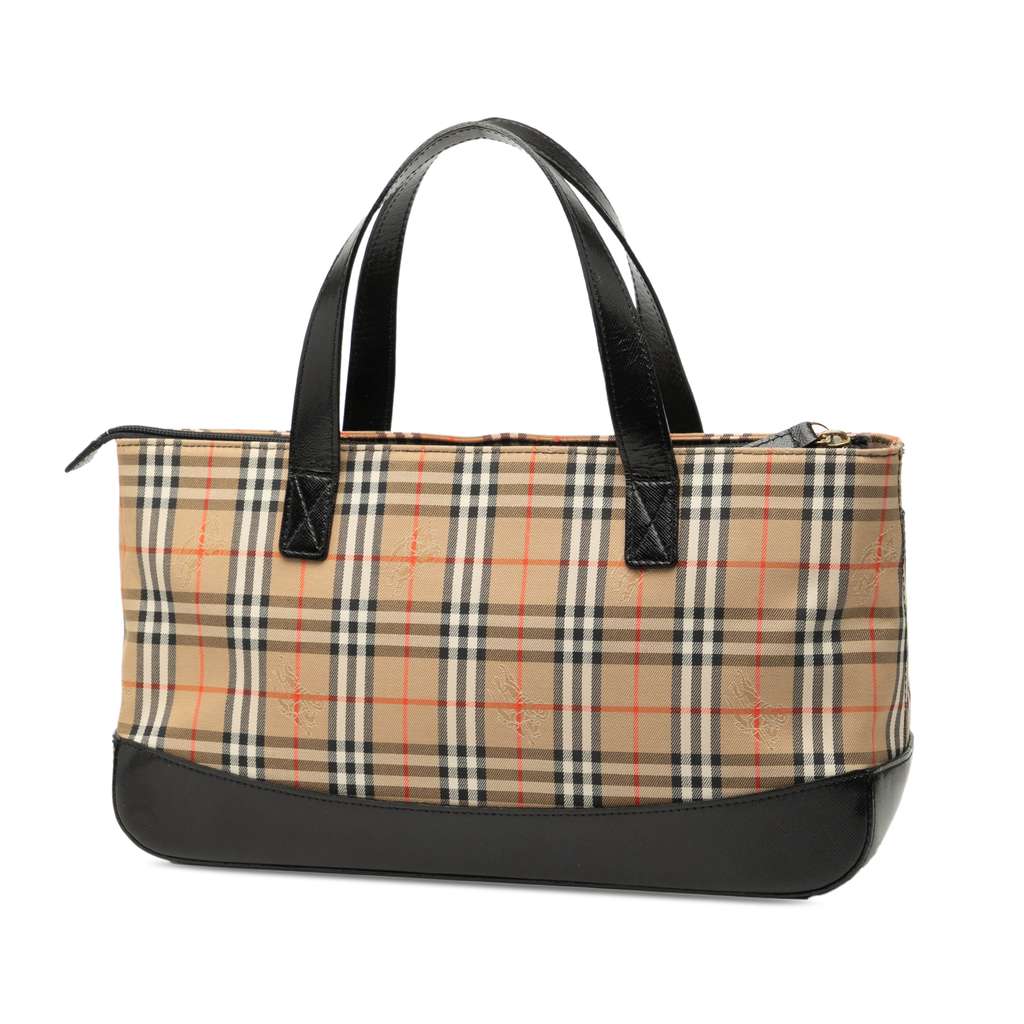 Burberry Haymarket Check Canvas Tote - 2