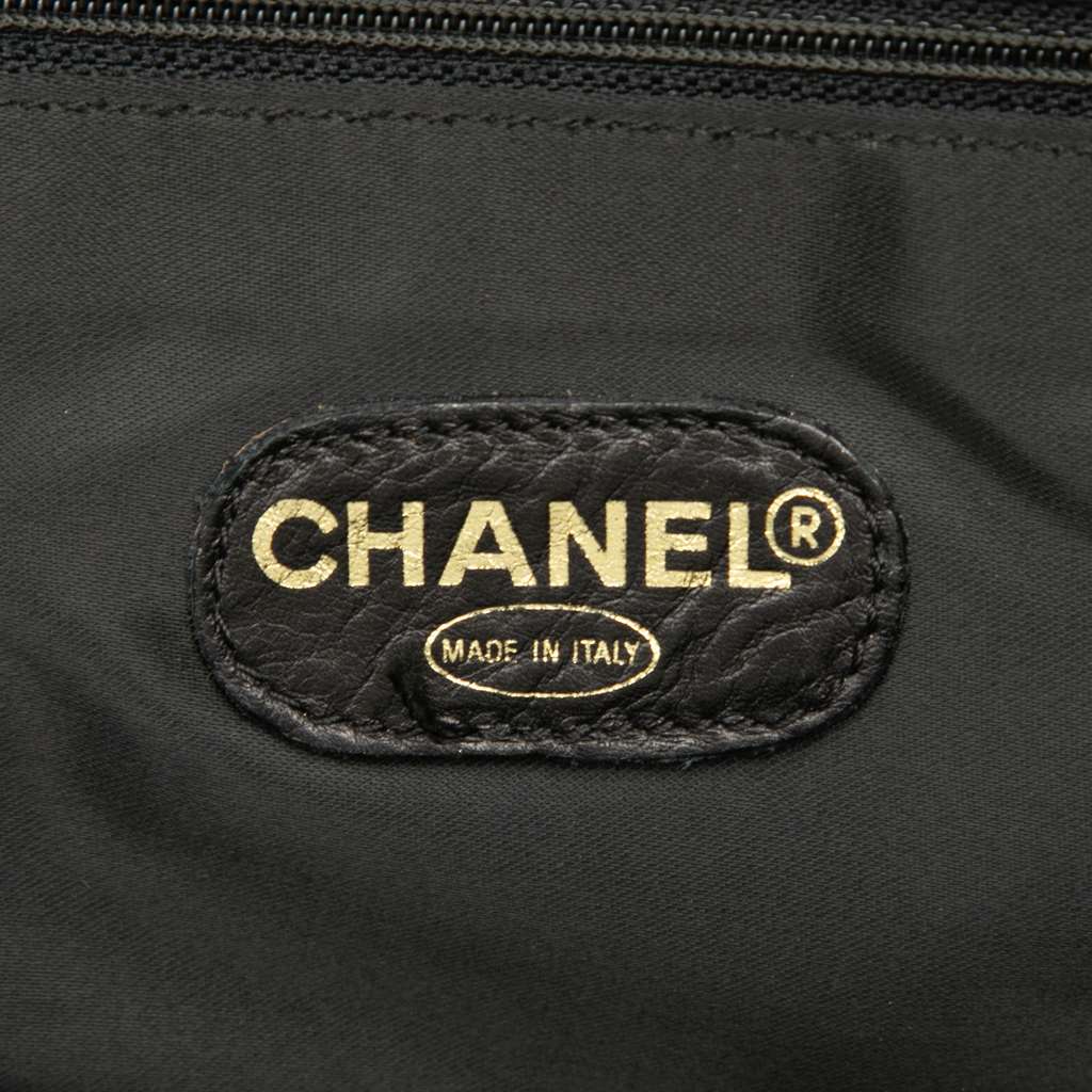 Chanel Caviar Logo Chain Tote - 5