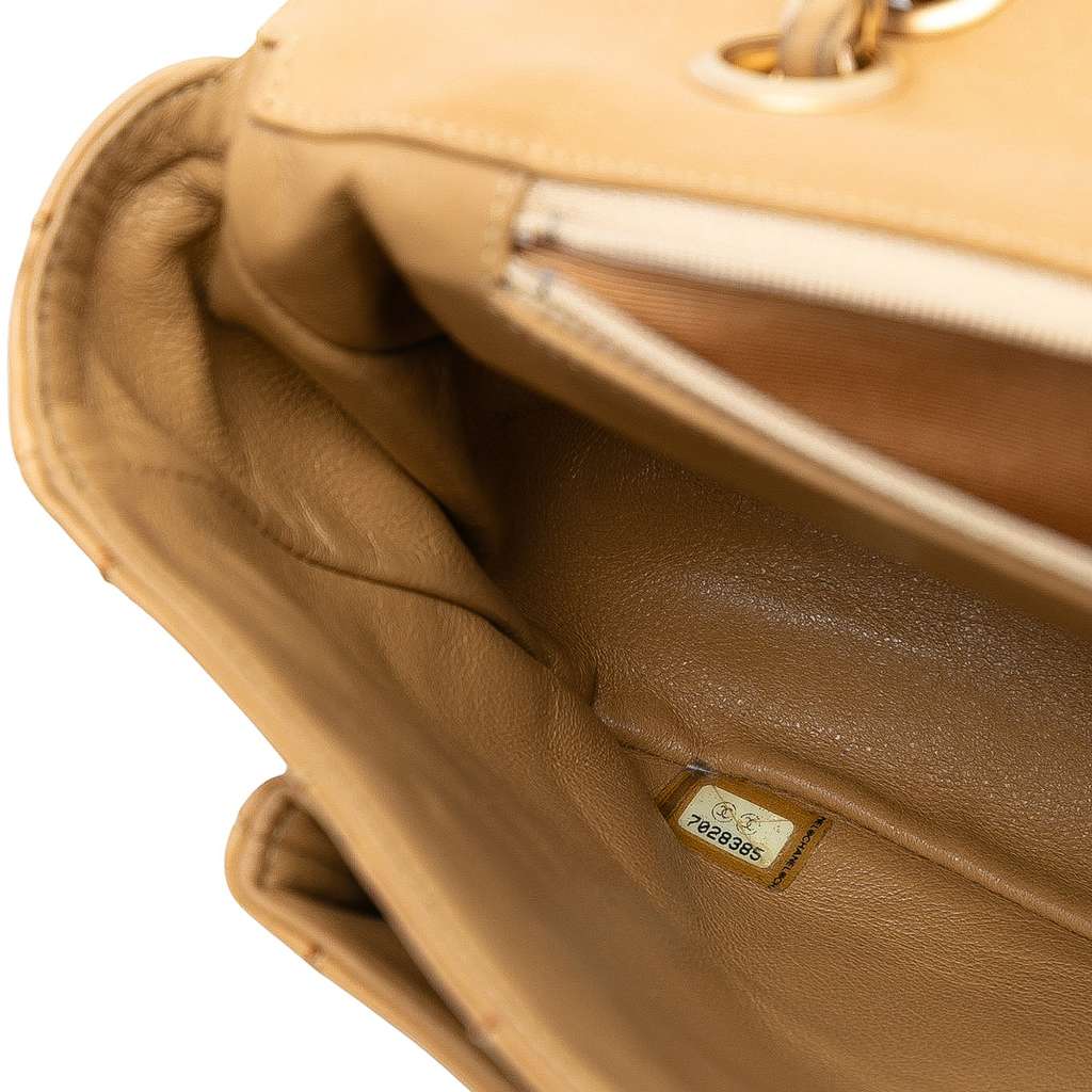 Chanel Chocolate Bar Lambskin Wild Stitch Chain Flap - 5