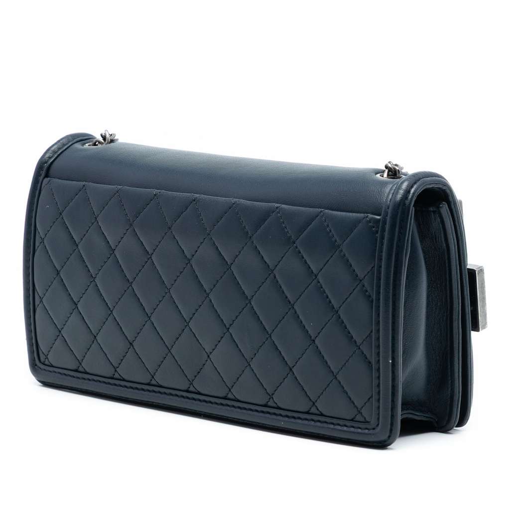 Chanel Lambskin and Acrylic Boy Brick Horizontal Flap - 2