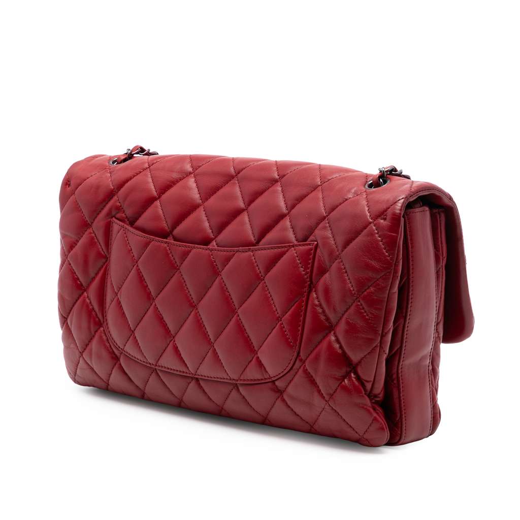 Chanel Maxi Lambskin 3 Accordion Flap - 2