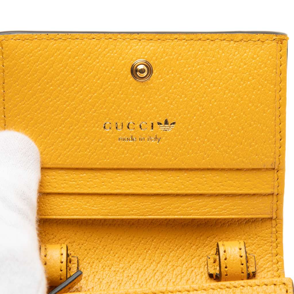 Gucci Adidas Leather Horsebit Wallet on Strap - 5