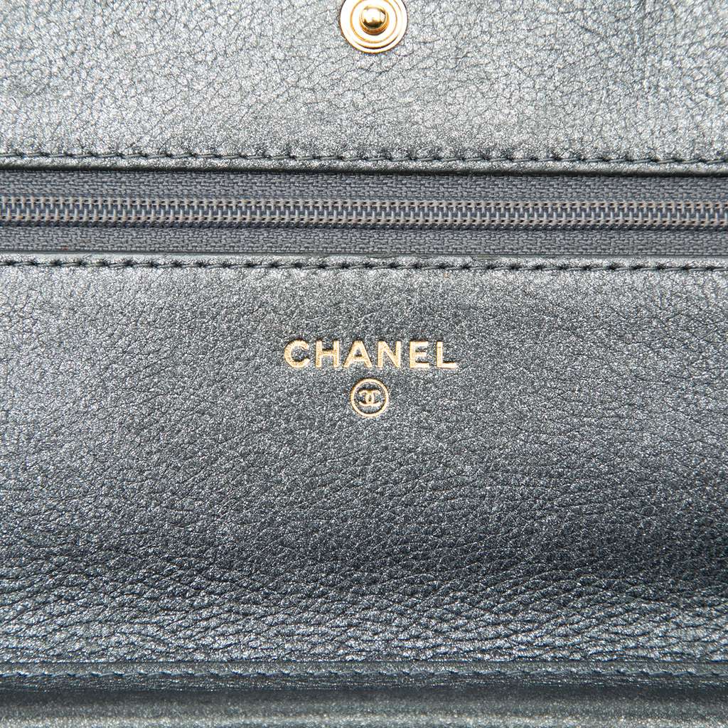 Chanel Quilted Calfskin Boy Wallet on Chain - 5