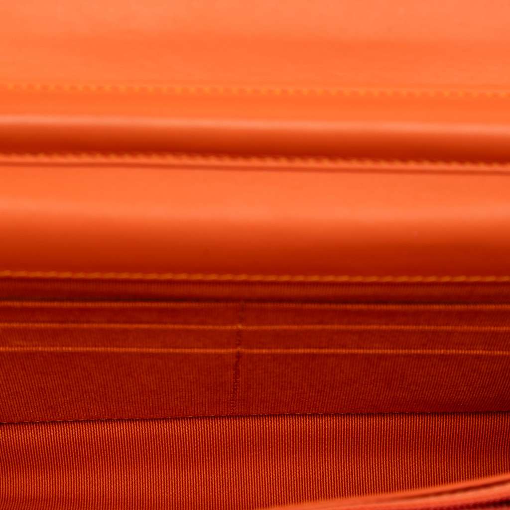 Chanel Paris Dallas CC Quilted Patent Goatskin Wallet on Chain - 4