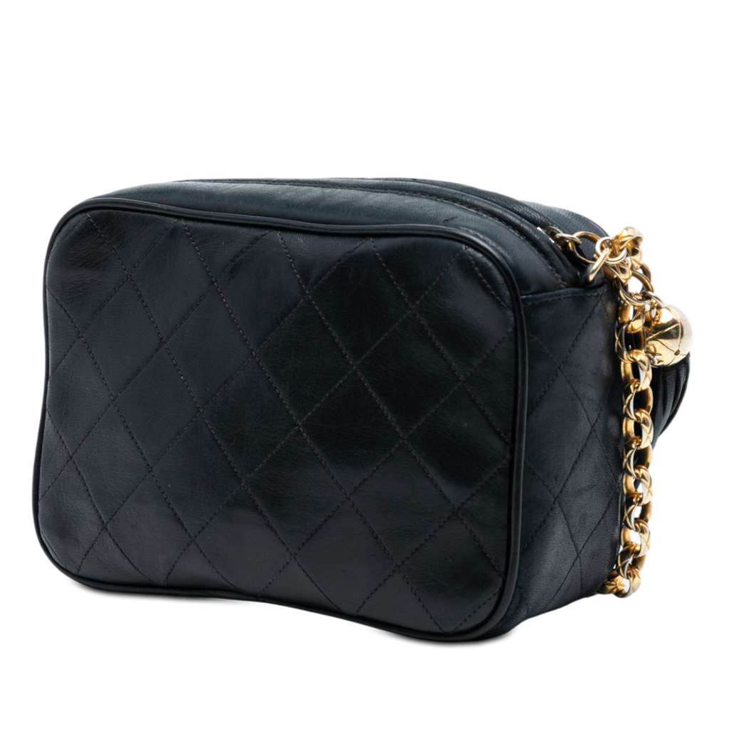 Chanel Mini CC Quilted Lambskin Tassel Camera Bag - 2