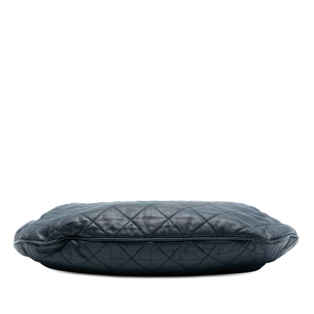 Chanel Quilted Calfskin Coco Pleats Hobo - 3