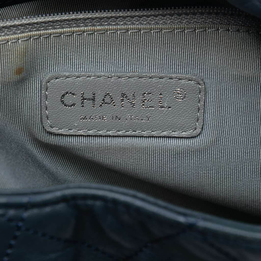 Chanel Quilted Calfskin Coco Pleats Hobo - 5
