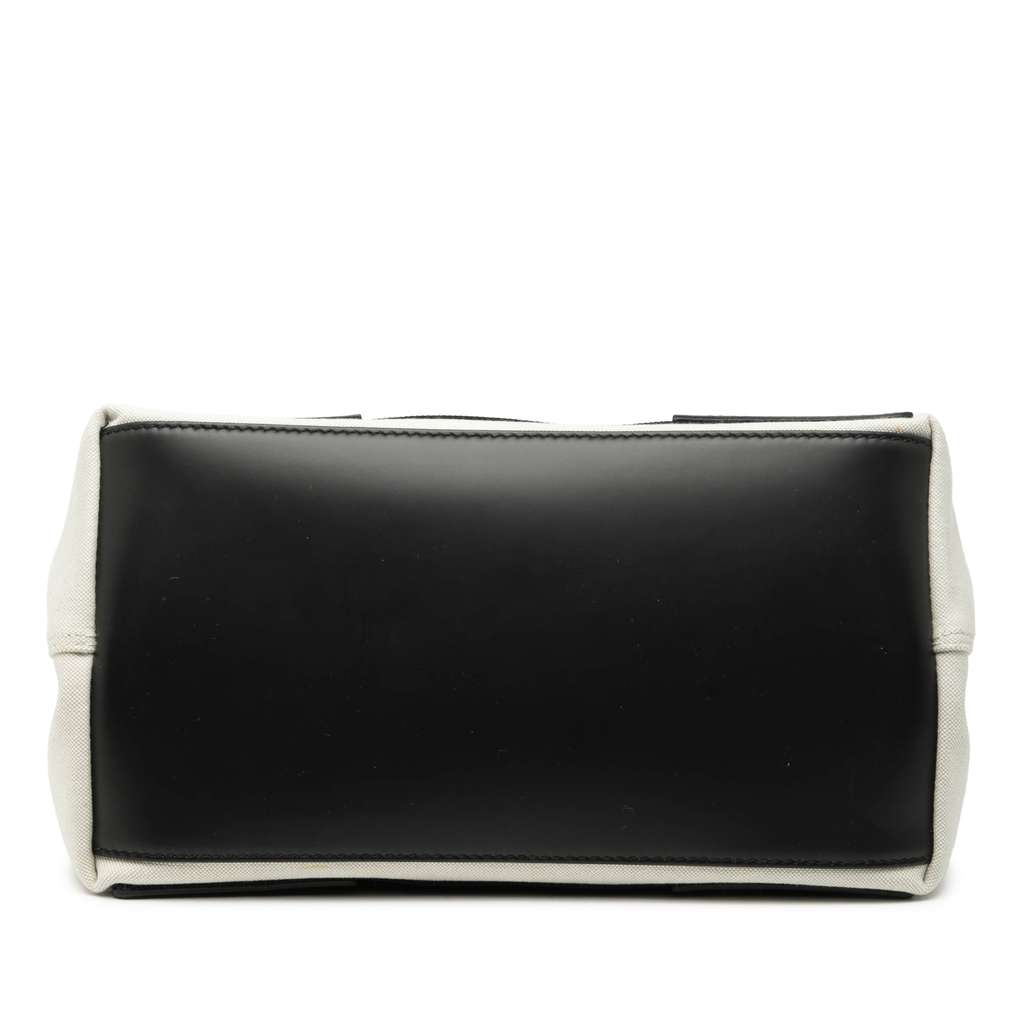 Balenciaga Canvas Navy Cabas Tote S - 3