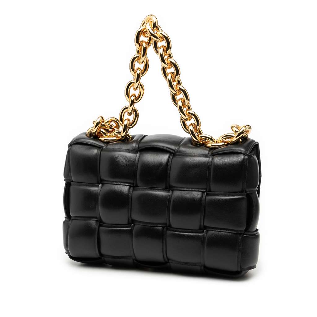 Bottega Veneta Nappa Intrecciato Padded Chain Cassette Satchel - 2