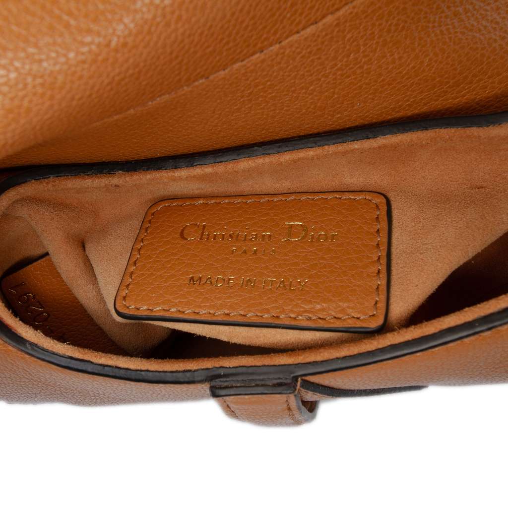 Dior Micro Goatskin Saddle Bag - 5