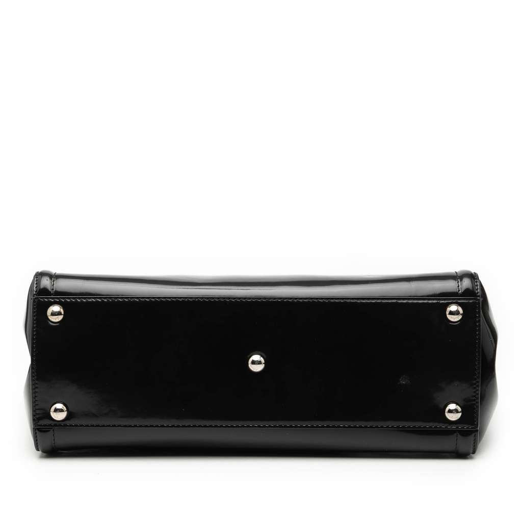 Salvatore Ferragamo Smooth Calfskin Vara Bow Chain Tote - 3