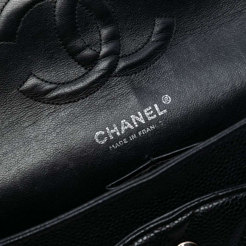 Chanel Medium Classic Caviar Double Flap - 5