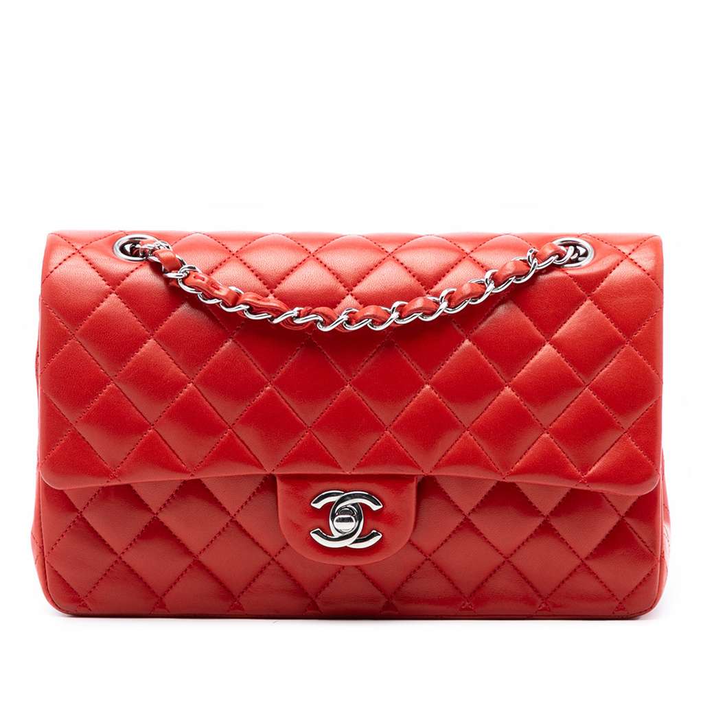 Chanel Medium Classic Lambskin Double Flap