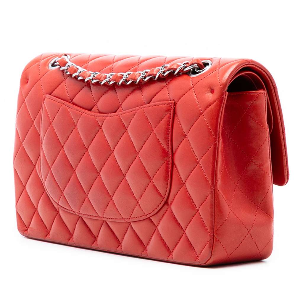 Chanel Medium Classic Lambskin Double Flap - 2