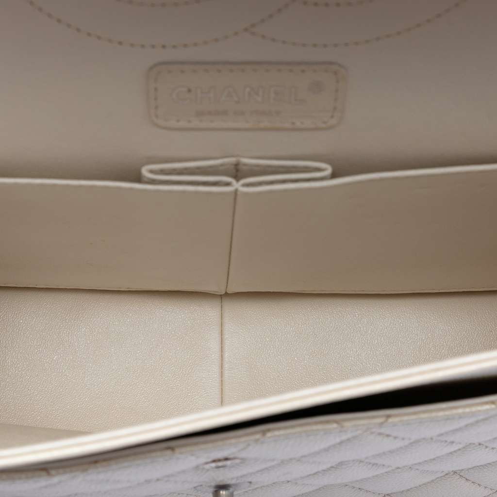 Chanel Jumbo Classic Iridescent Caviar Double Flap - 4