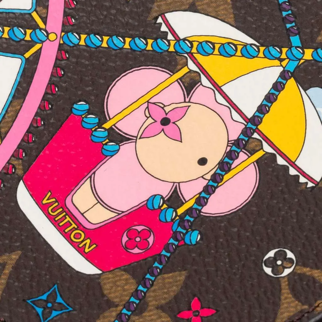 Louis Vuitton Monogram Illustre Vivienne Funfair Bag Charm Brown Very good - Model View