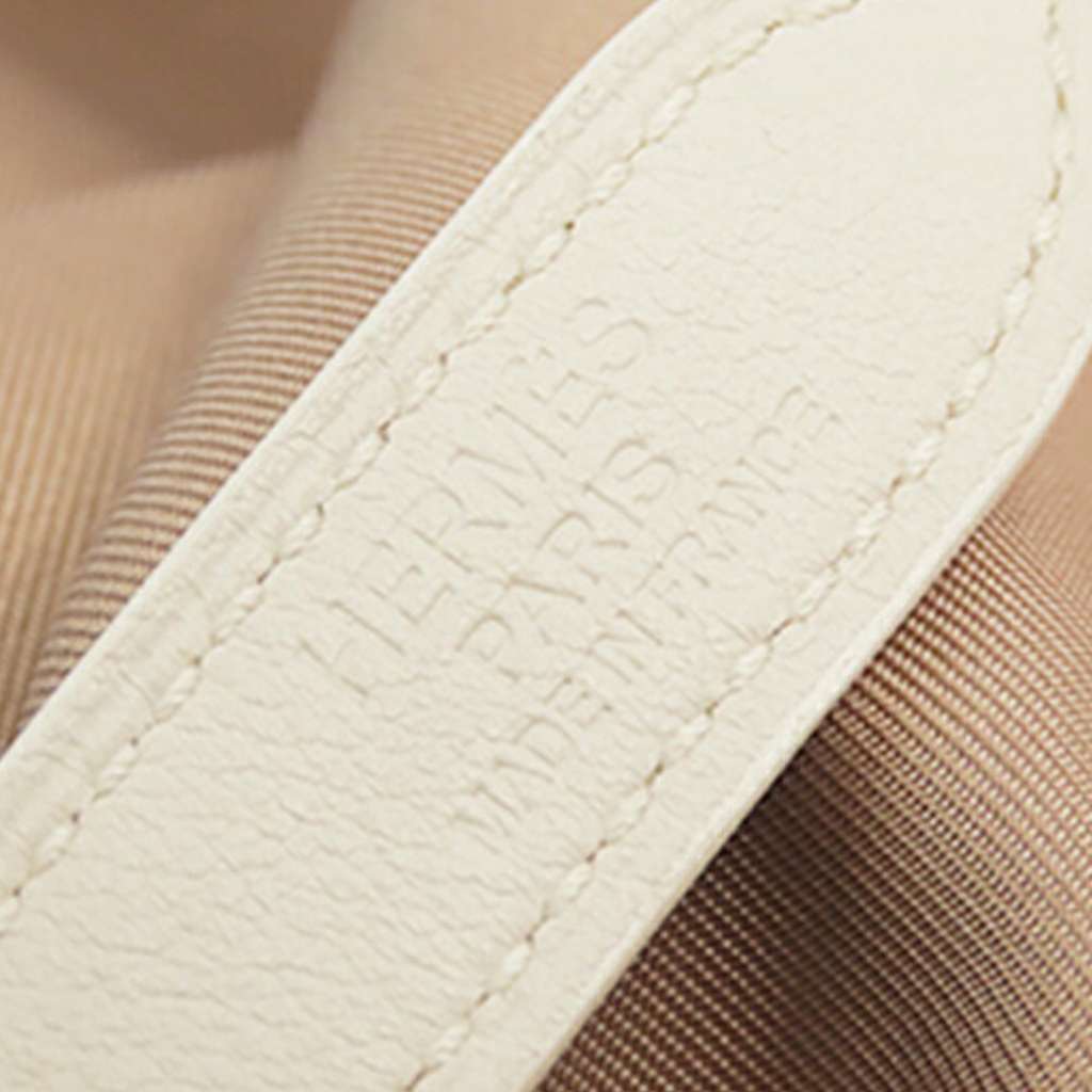 Hermès Silk and Barenia Vif Argent Silky City 38 - 5