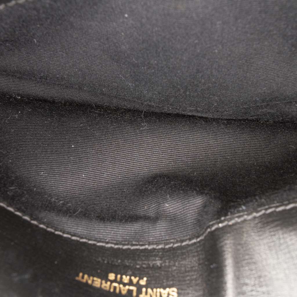 Saint Laurent Smooth Calfskin Cassandre Phone Holder - 4