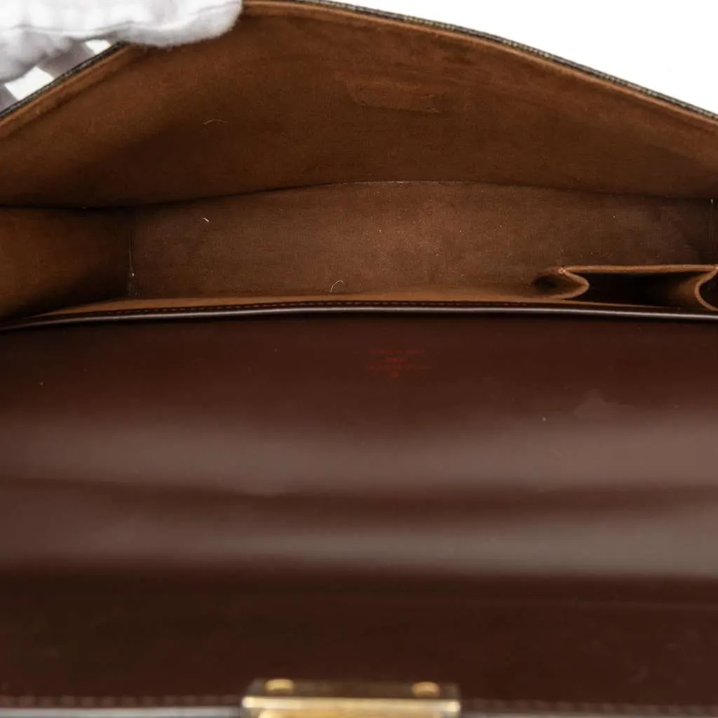 Louis Vuitton Damier Ebene Altona PM Brown Good - Model View