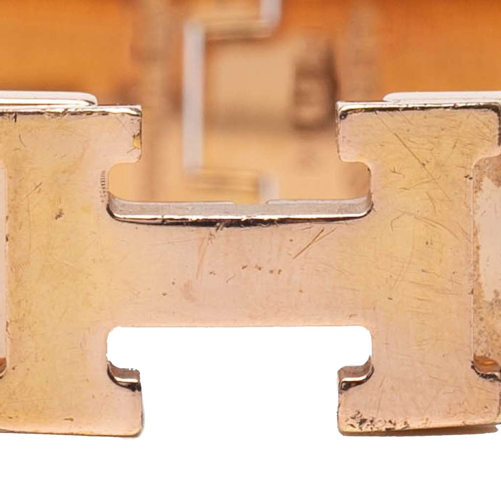 Hermès Narrow Enamel Clic H Bracelet PM - 5