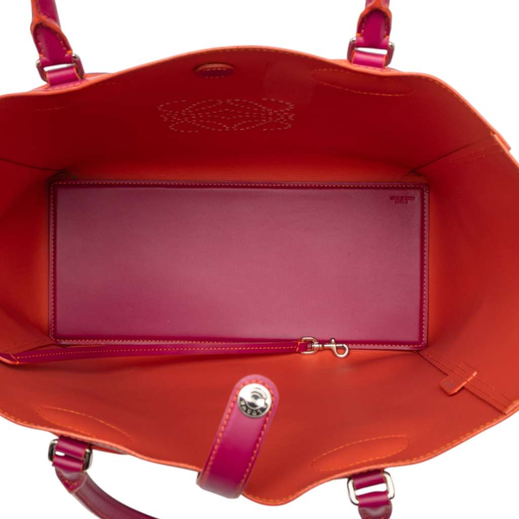 Loewe Leather Perforated Anagram Leo Tote - 4