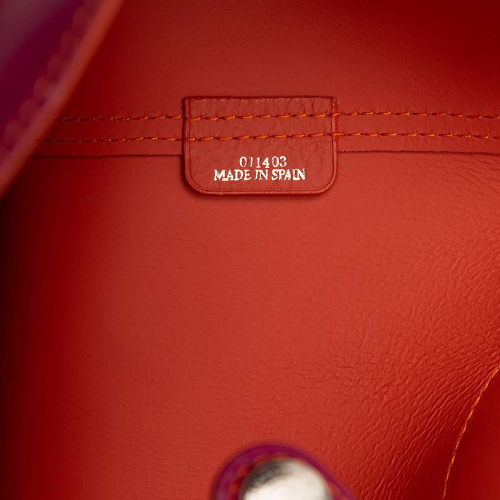 Loewe Leather Perforated Anagram Leo Tote - 5