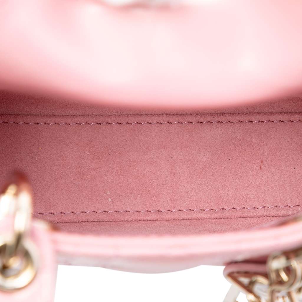 Dior Micro Patent Cannage Lady Dior - 4