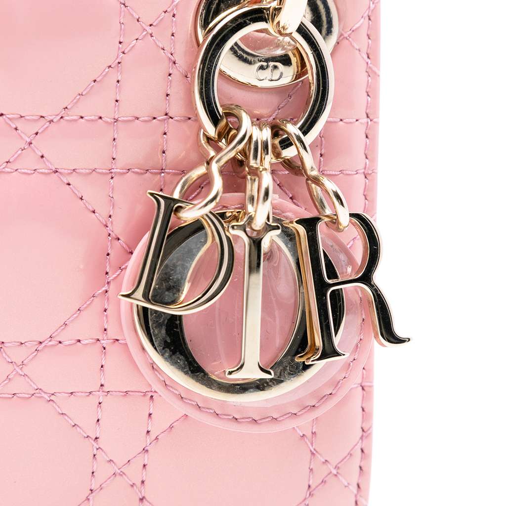 Dior Micro Patent Cannage Lady Dior - 5