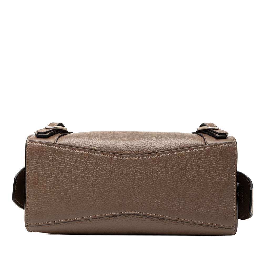 Balenciaga Mini Grained Calfskin Motocross Neo Classic City Satchel - 3