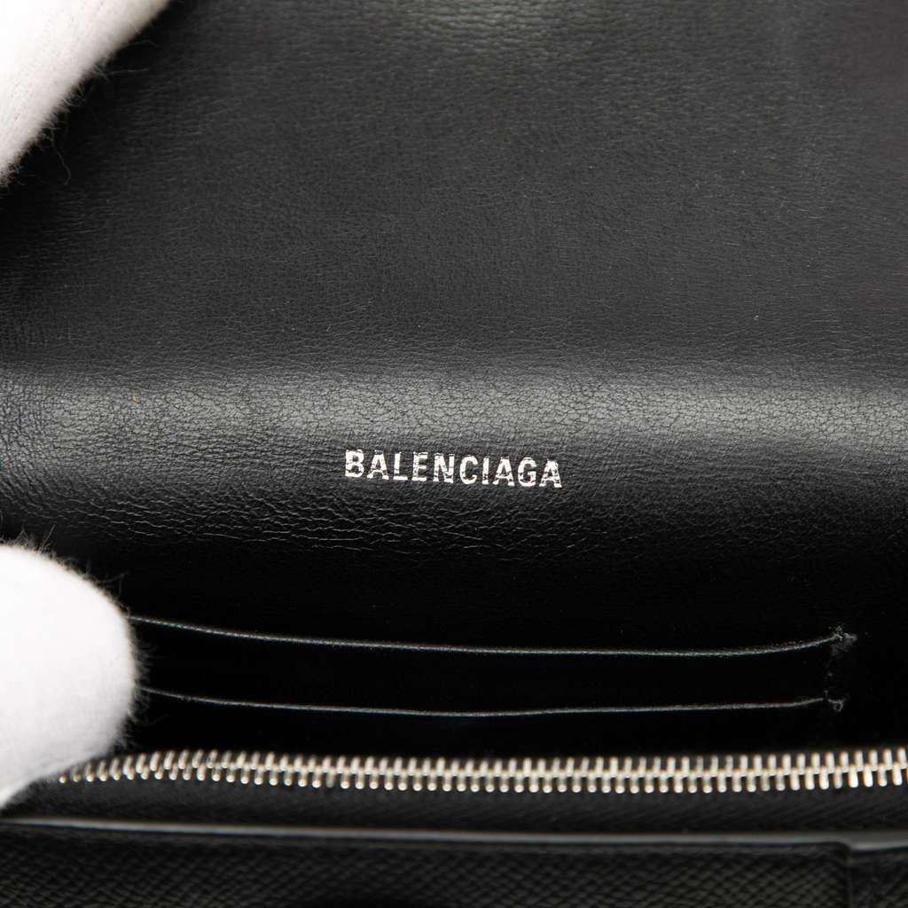 Balenciaga Calfskin Hourglass Downtown Crossbody XS - 5