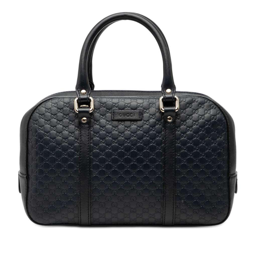 Gucci Small Microguccissima Satchel