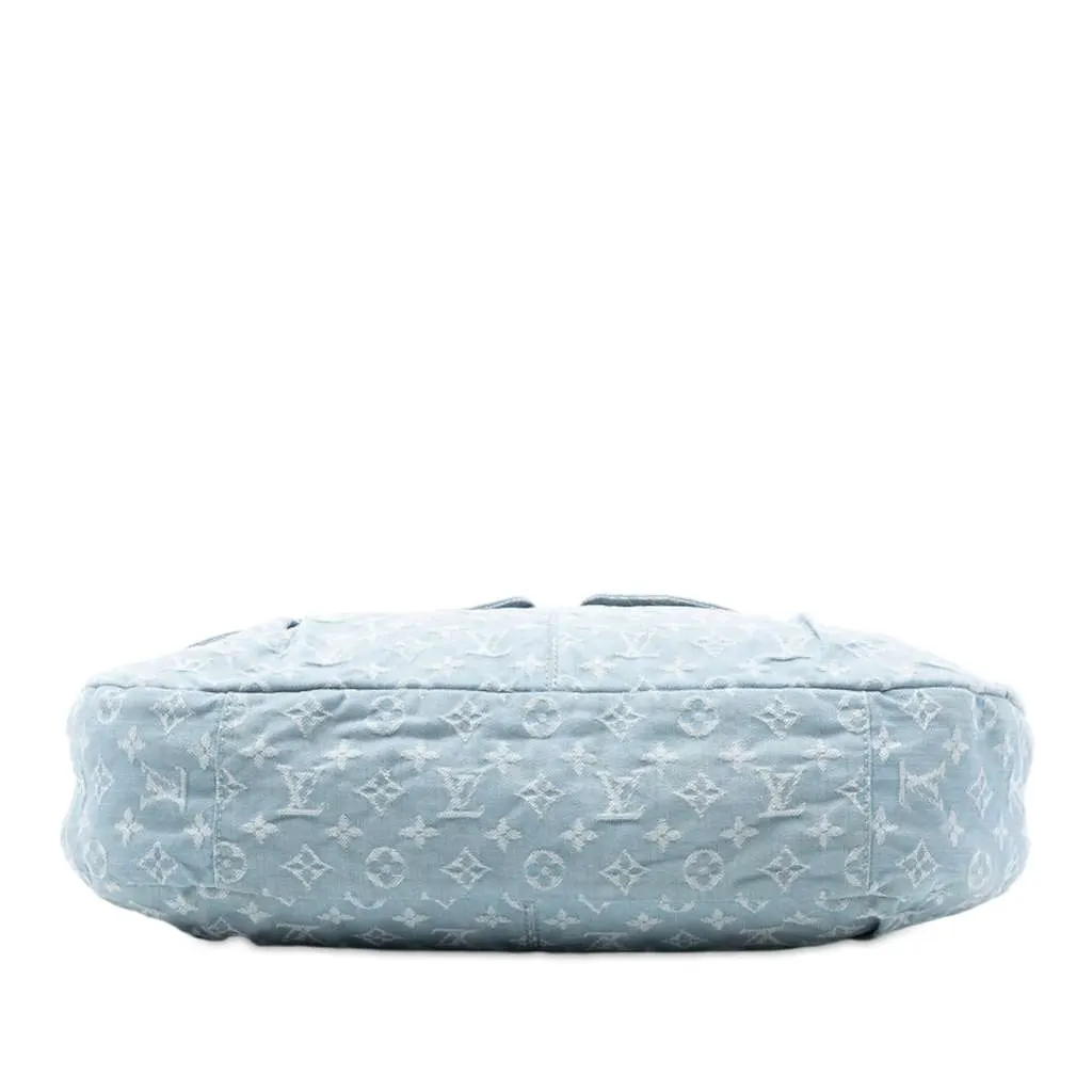 Louis Vuitton Monogram Denim Daily GM Blue Denim Very good - Inside View