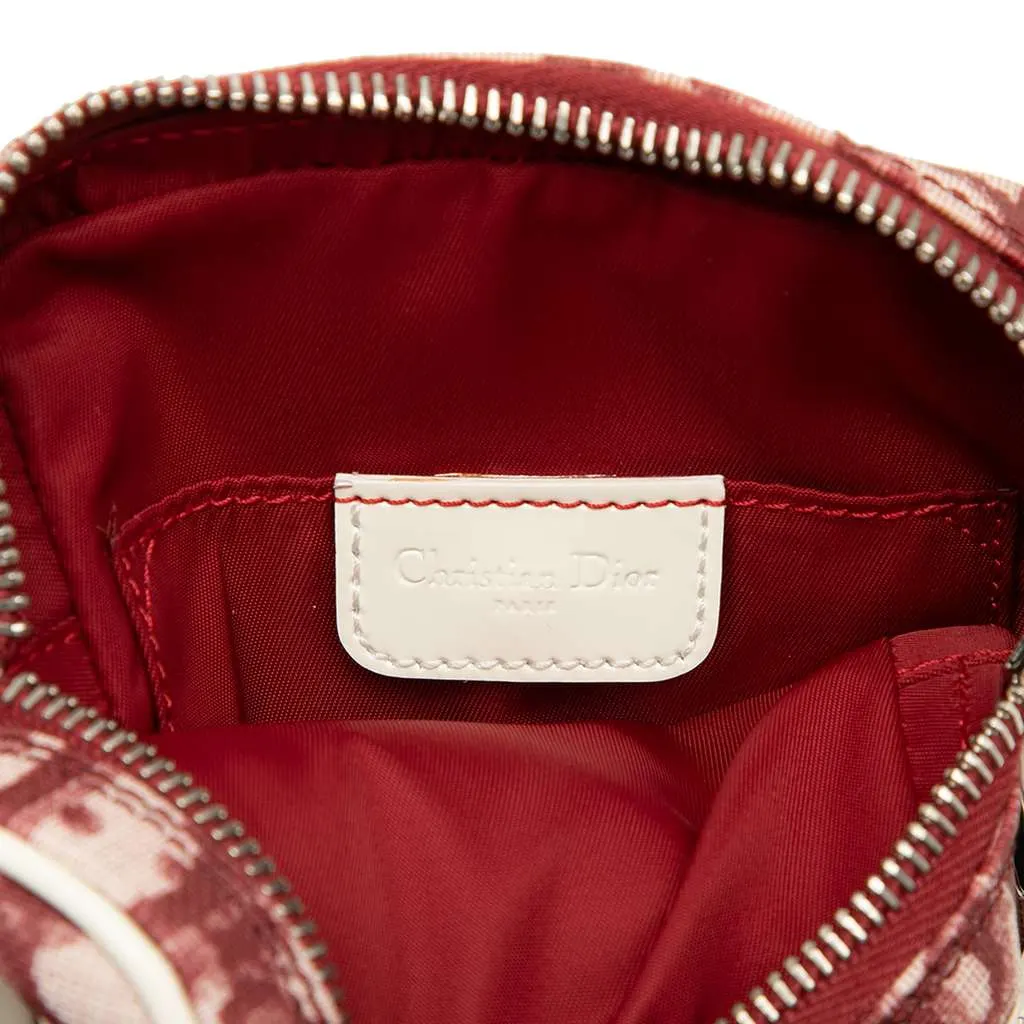 Dior Oblique Trotter Coated Canvas No.2 Crossbody Red Canvas Very good - Box View