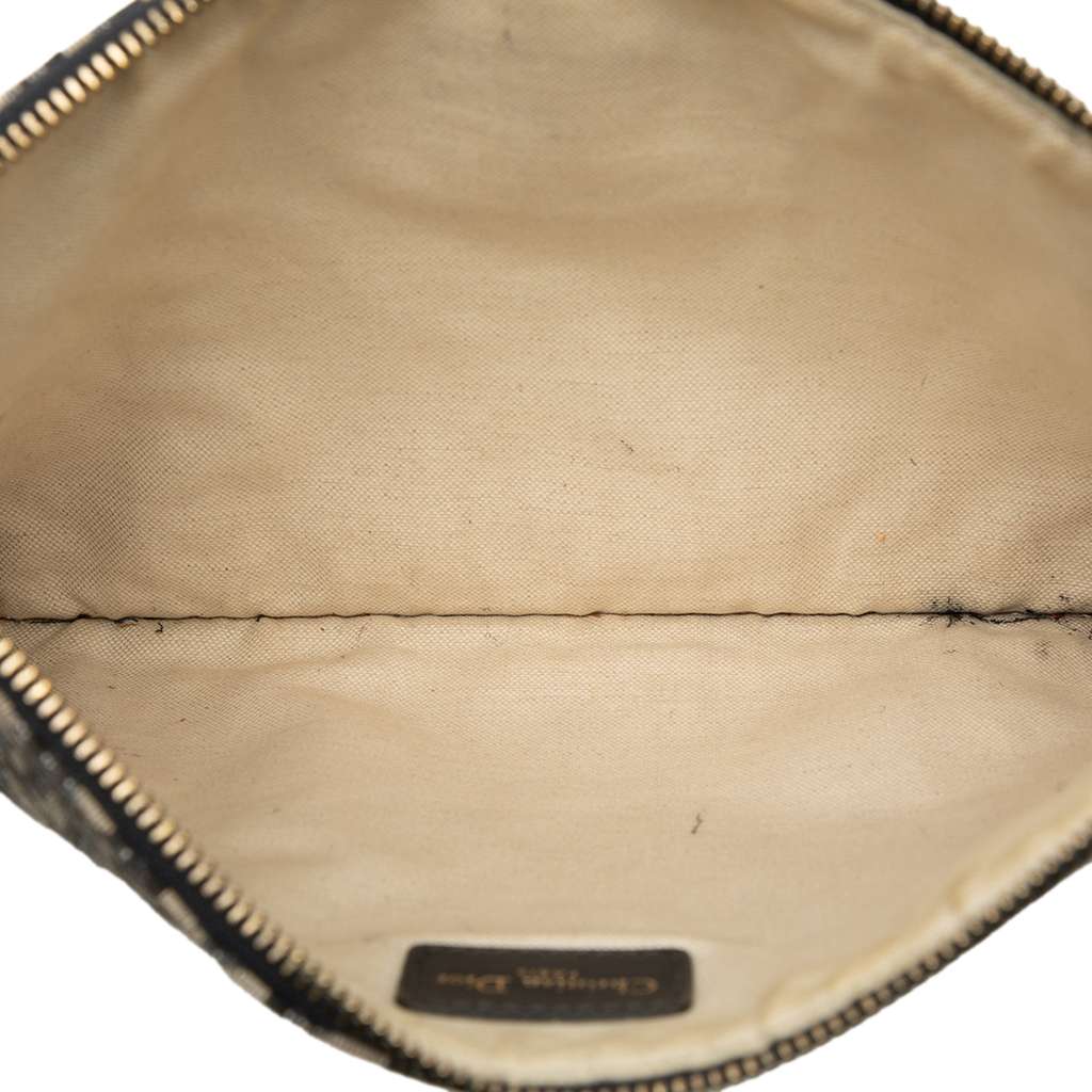 Dior Oblique Canvas Clutch - 4
