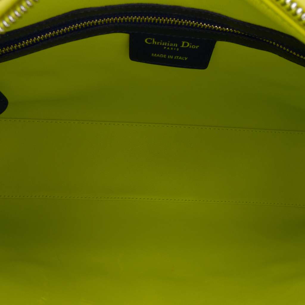 Dior Large Tricolor Lambskin Cannage Lady Dior - 4