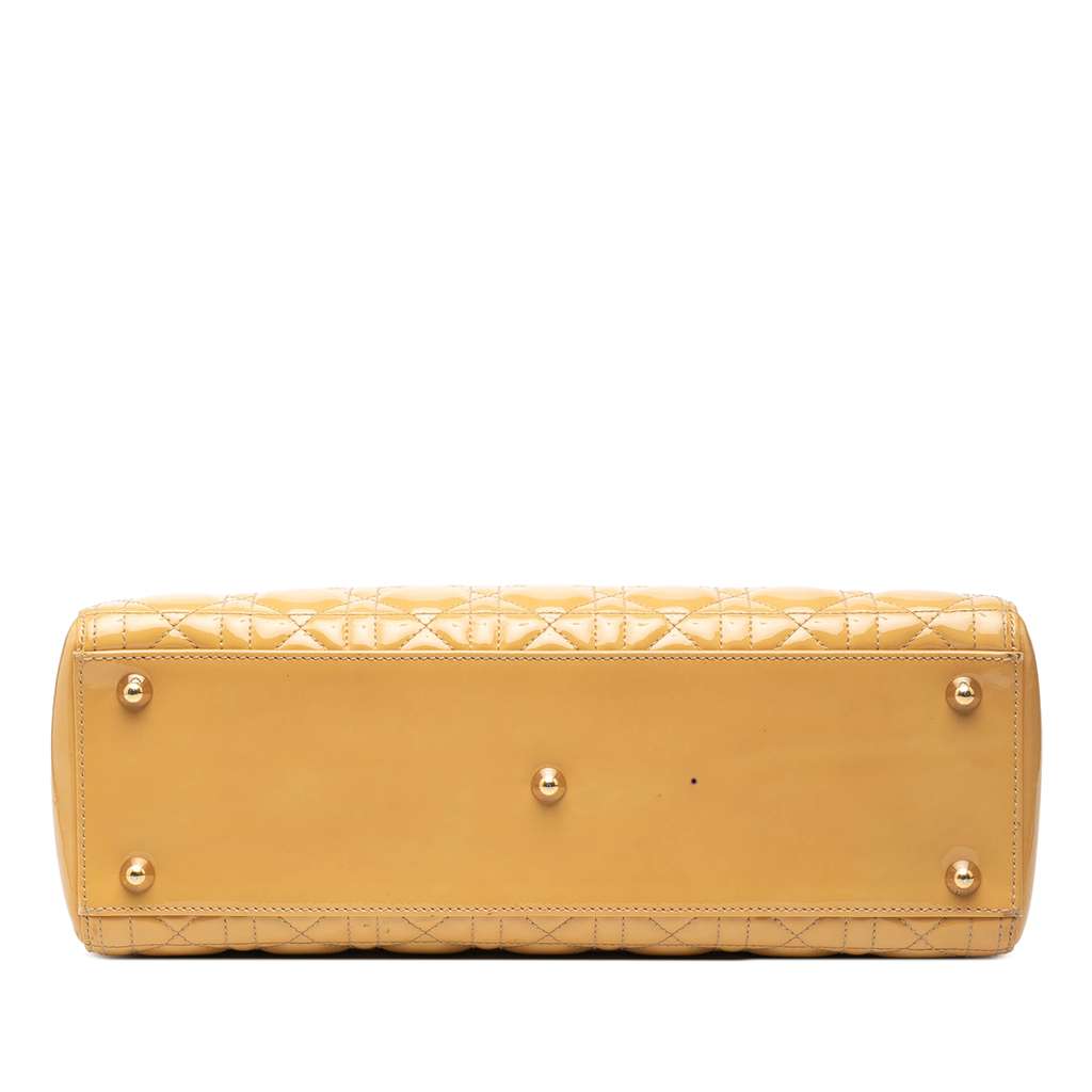 Dior Large Patent Cannage Lady Dior - 3