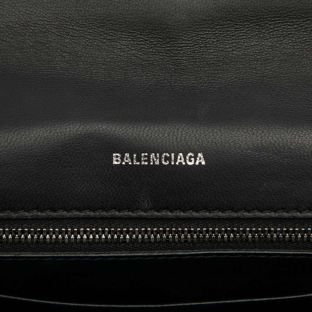 Balenciaga Leather Everyday Wallet on Chain - 5