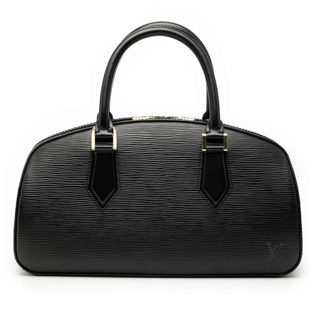 Louis Vuitton Epi Jasmine Black Leather Very good - Front View