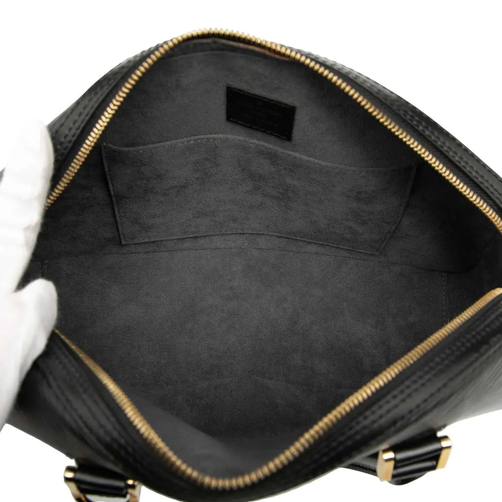 Louis Vuitton Epi Jasmine Black Leather Very good - Model View