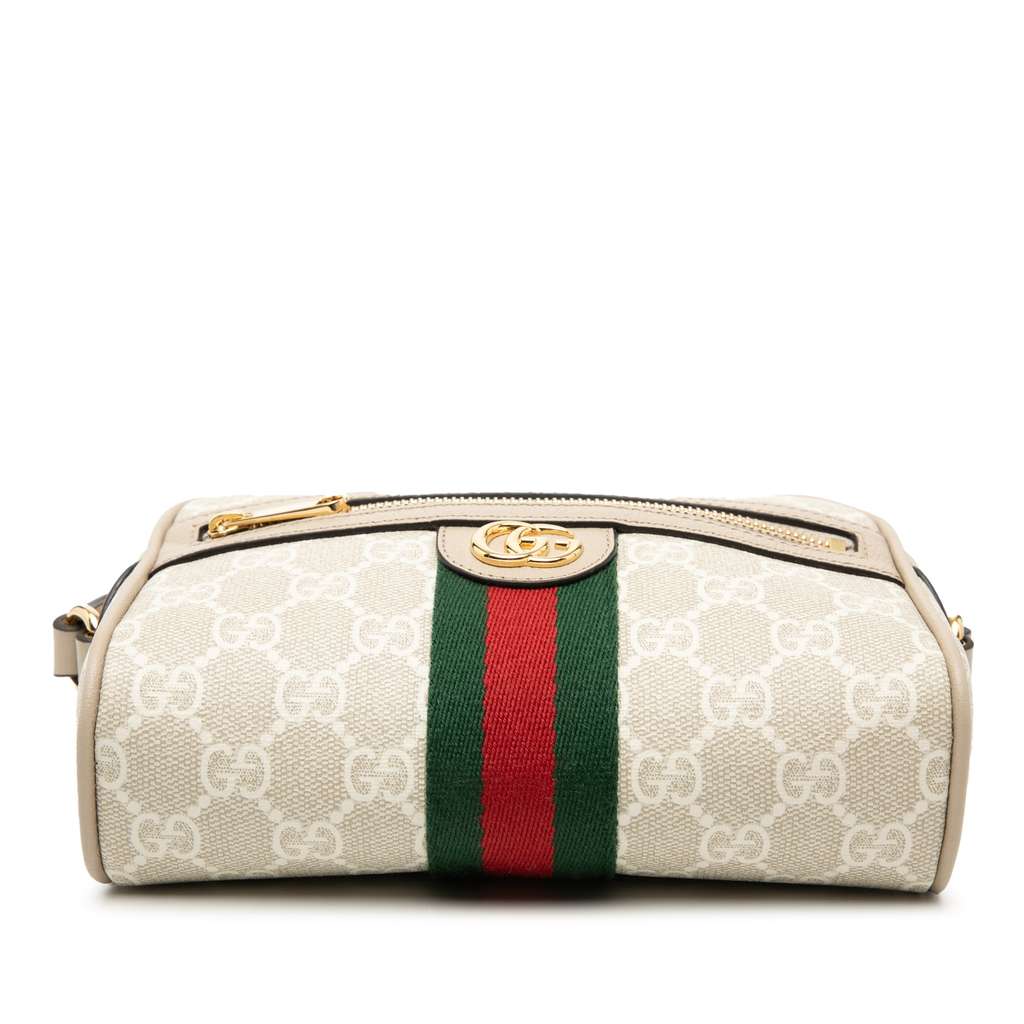 Gucci Mini GG Supreme Web Ophidia Crossbody - 3