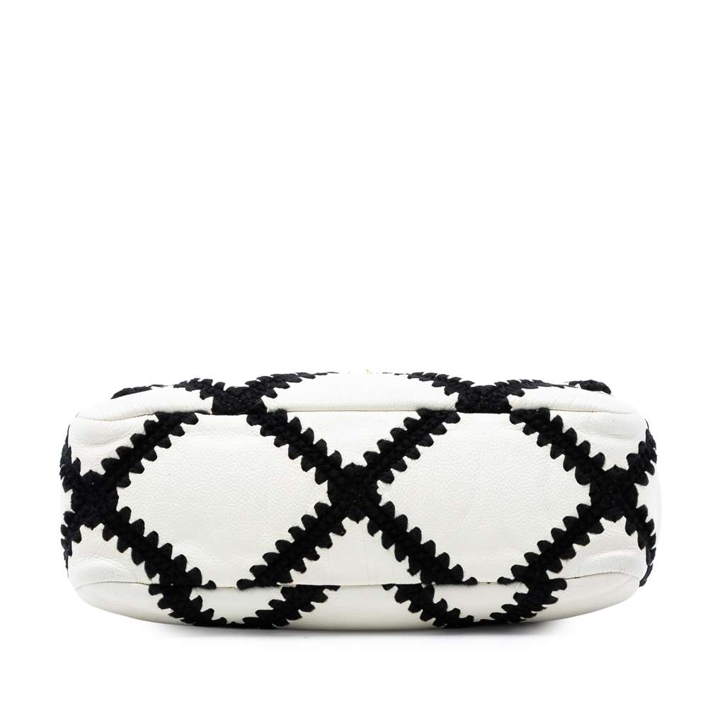 Chanel Medium Crochet Calfskin 19 Flap - 3