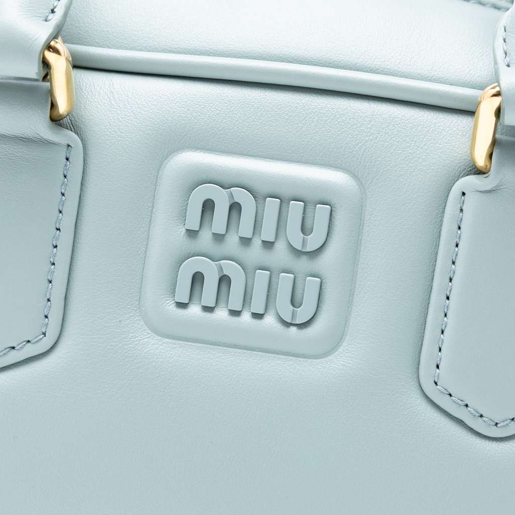 Miu Miu Leather Arcadie Satchel - 5