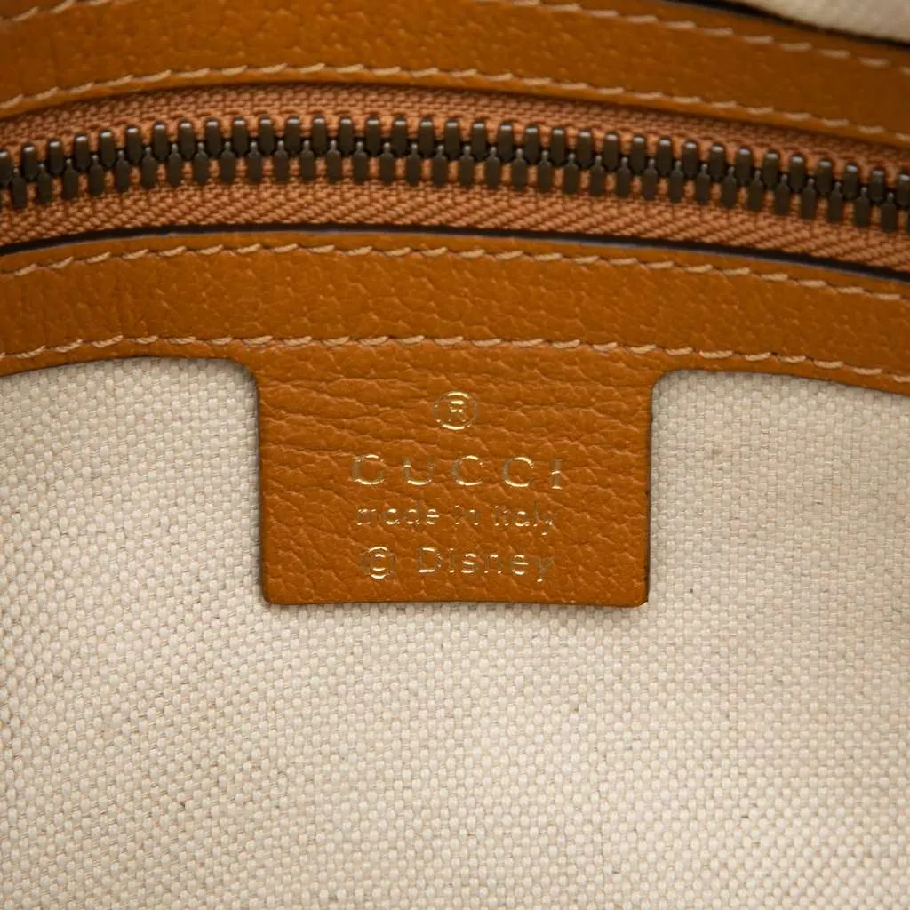 Gucci Disney Micro GG Supreme Mickey Mouse Belt Bag Brown Canvas Good - Box View