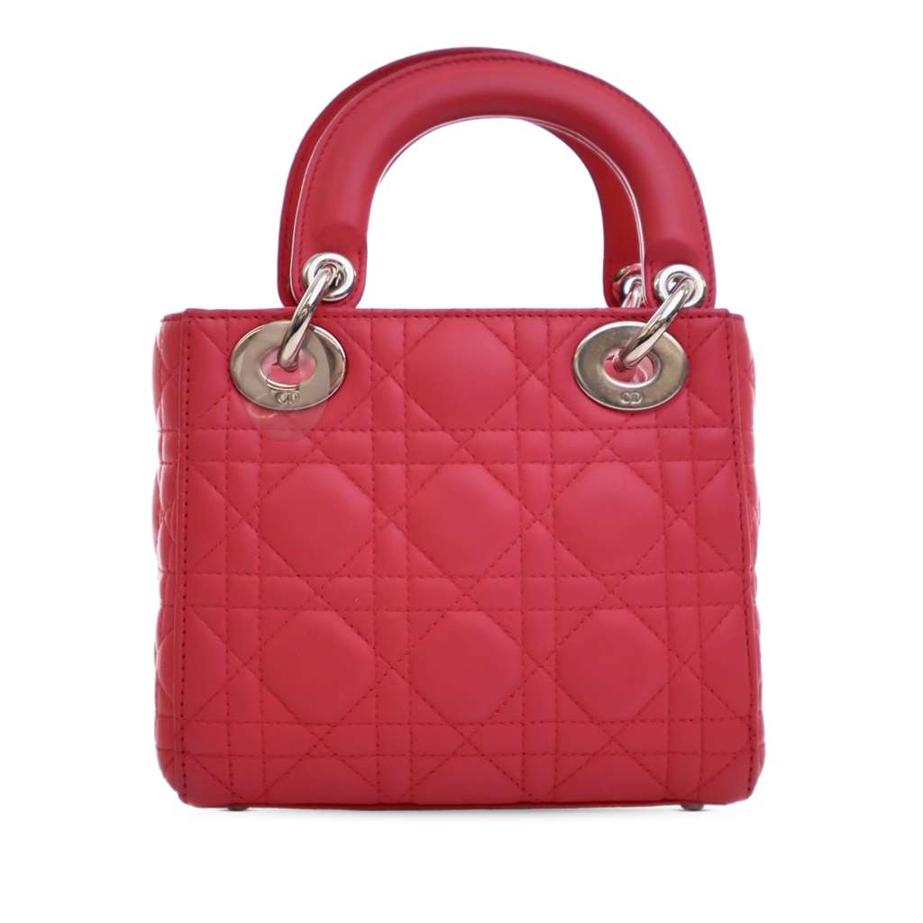 Dior Mini Lambskin Cannage Lady Dior - 2