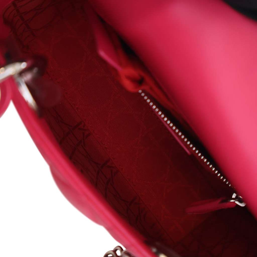 Dior Mini Lambskin Cannage Lady Dior - 4