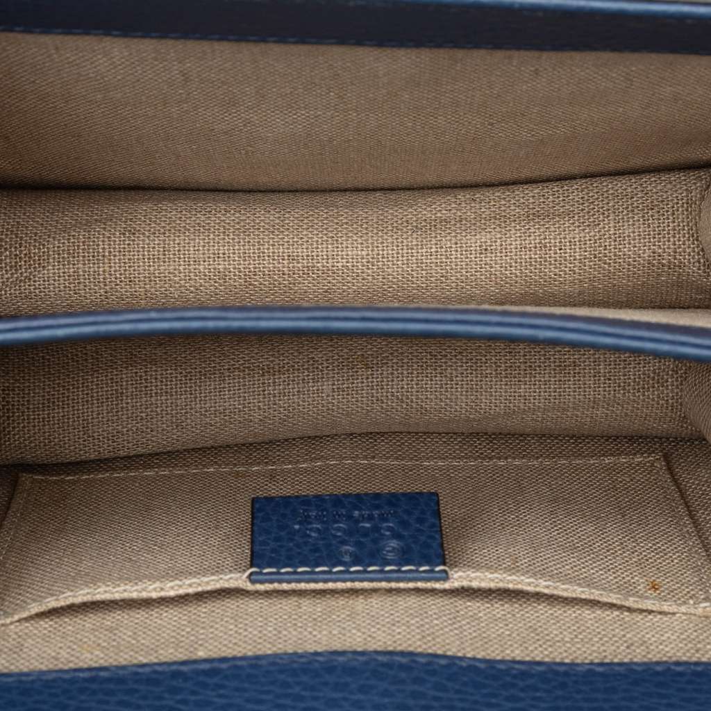 Gucci Small Dollar Calfskin Interlocking G Crossbody - 4