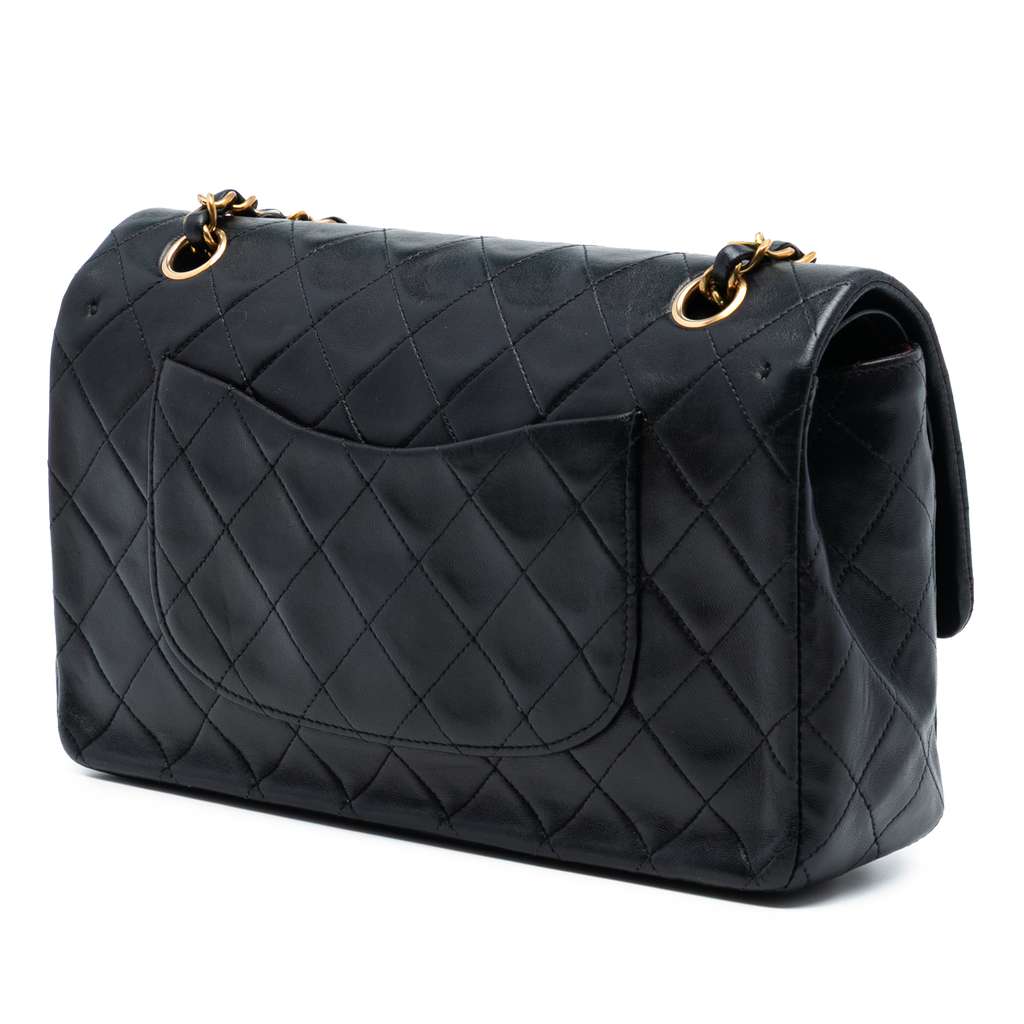 Chanel Medium Classic Lambskin Double Flap - 2