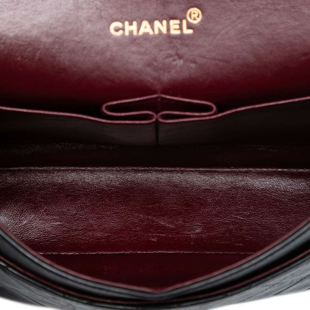 Chanel Medium Classic Lambskin Double Flap - 4